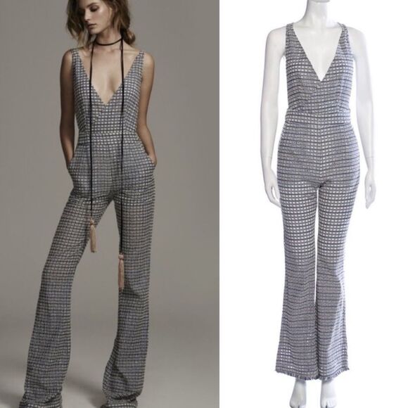 we are kindred Pants - We are Kindred Liv 70s Style Flare Leg Jumpsuit